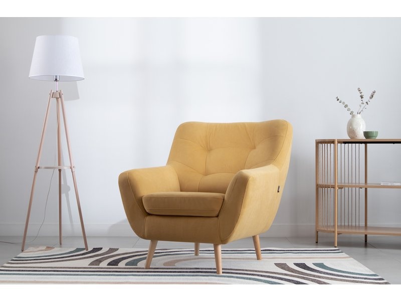 Кресло Витио Velvet Yellow photo 2