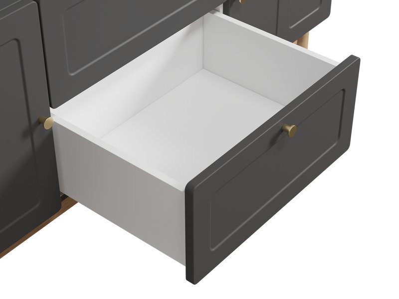 ТВ-тумба Виклу-1 Grafit Oak photo 4