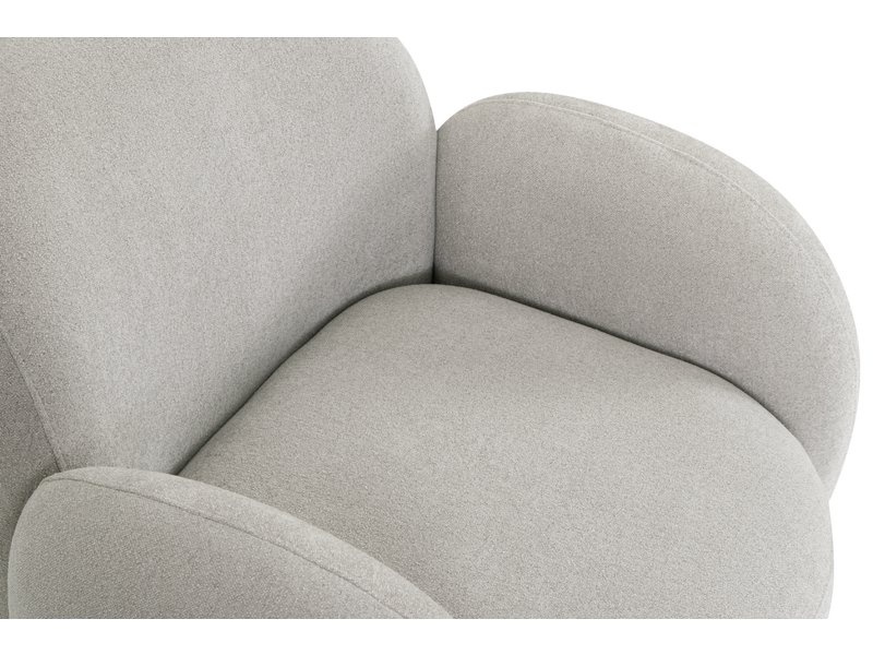 Кресло поворотное Теоп Bucle Beige photo 5