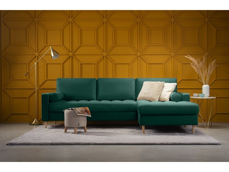 Диван угловой Плэнтис Velvet Emerald photo 2