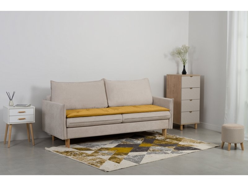 Топпер для дивана Оквилл S Velvet Yellow photo 2