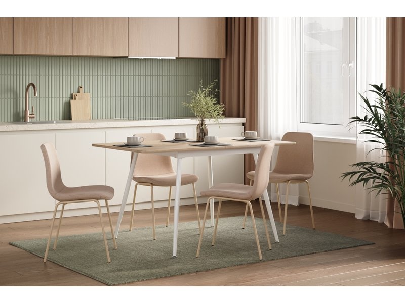 Стул Фишер Velvet Beige photo 2