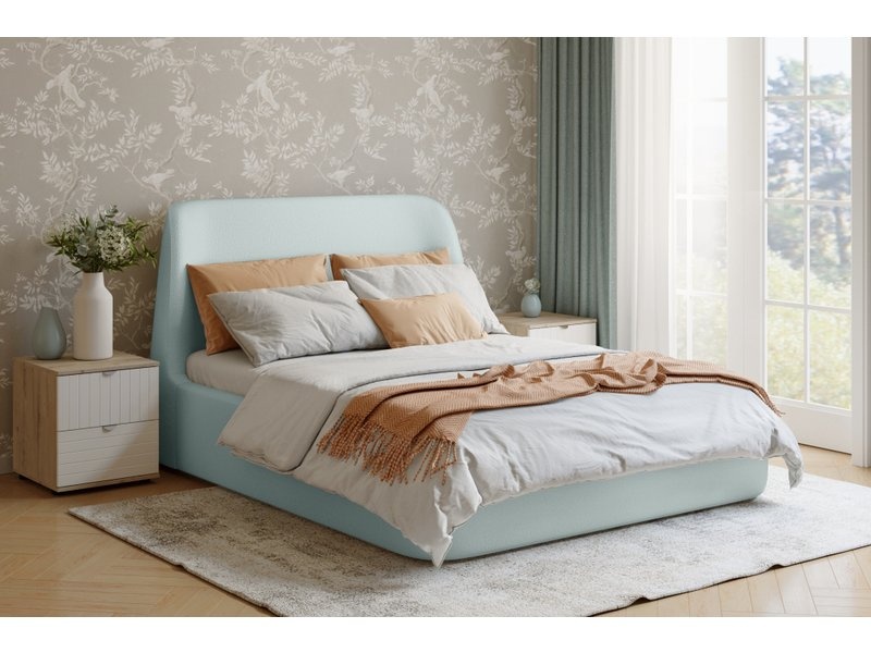 Кровать Далти 140 Bucle Mint photo 2