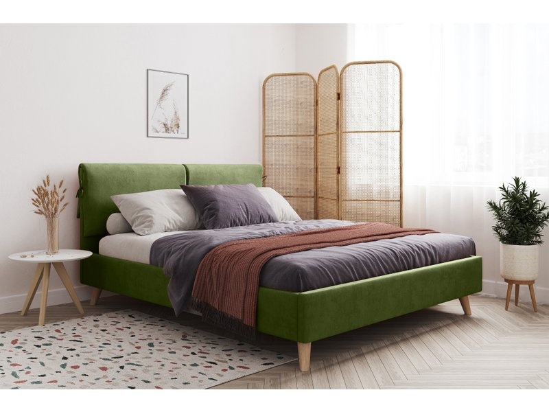 Кровать Ситено 180 Barhat Olive New photo 2