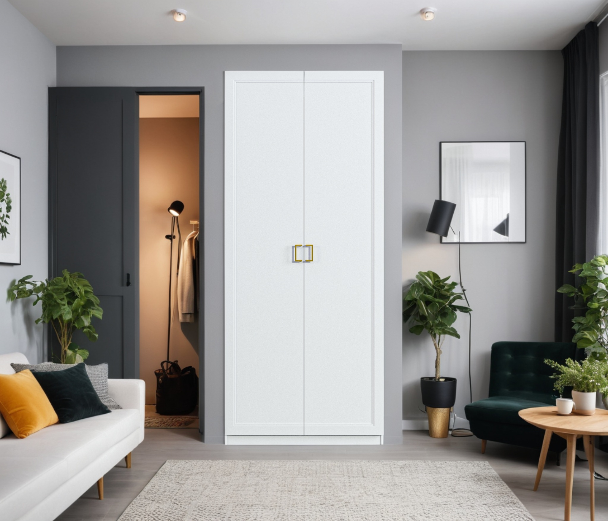 Шкаф двухдверный Ассоль/Макс 1000 мм photo 4