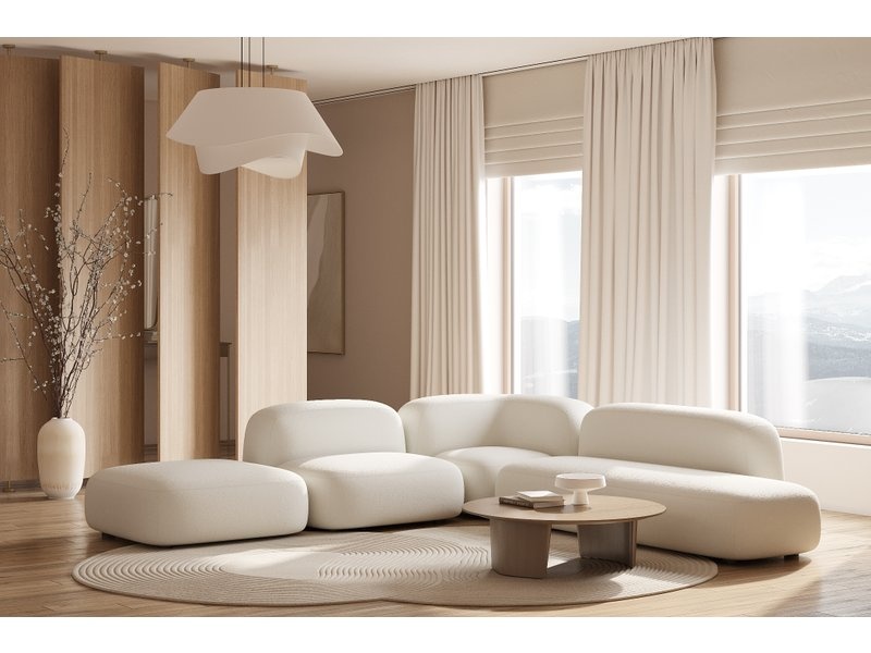 Пуф Риббл-20 Bucle White photo 3