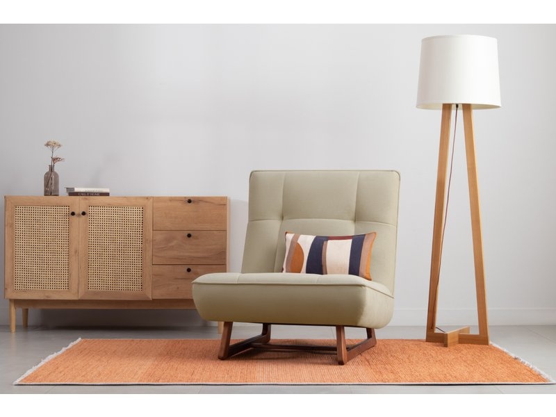 Кресло Рибс Velvet Beige photo 2