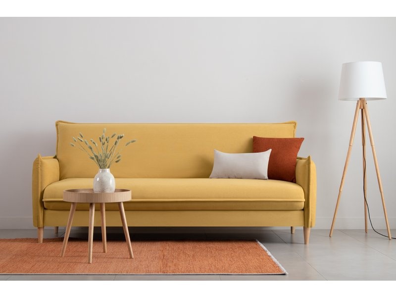 Диван Дара Velvet Yellow photo 2