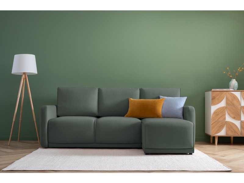Диван угловой Виллес Velvet Olive photo 2