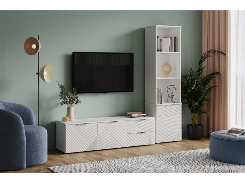 Стеллаж Шелтон-1 Milk photo 2