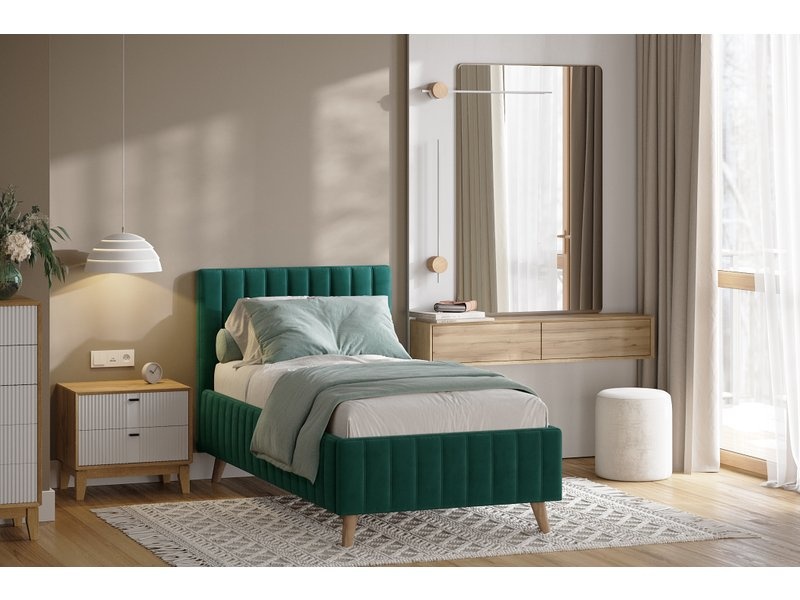 Кровать Маркфул 90 Velvet Emerald photo 2