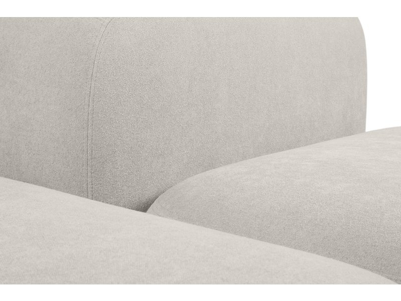 Модульный диван Риббл-1 Bucle White photo 5