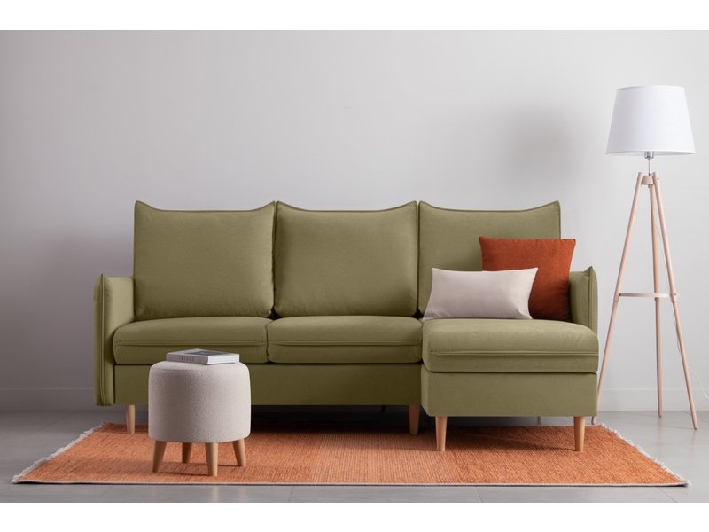 Диван угловой Слипсон Velvet Olive photo 2