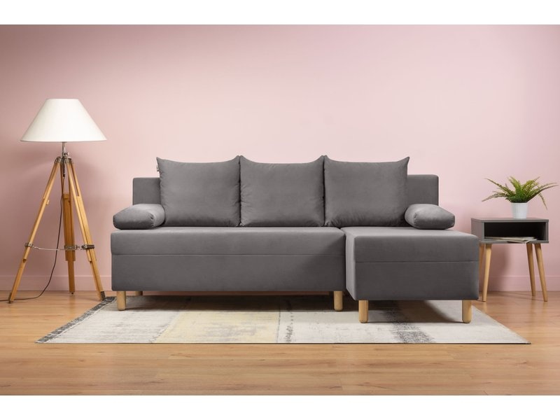 Диван угловой Амрано Velvet Grey photo 2