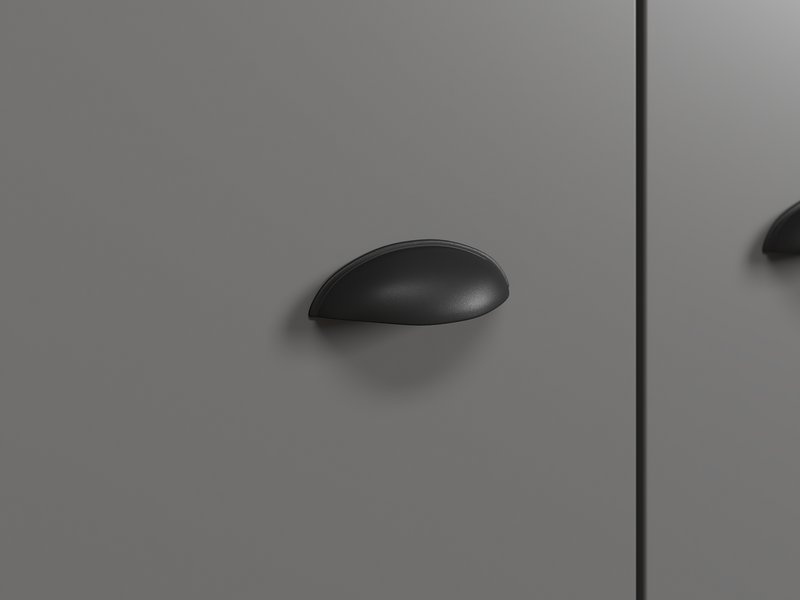 Распашной шкаф Айрин-2 Grey photo 4