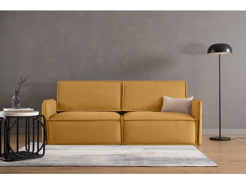 Диван Ольен Velvet Yellow photo 2