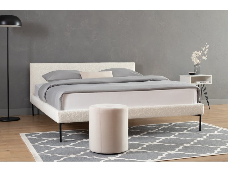Кровать Амьен 180 Bucle White photo 2