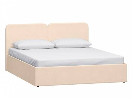 Кровать Вилена 140 Barhat Beige фото