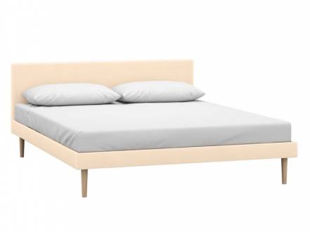 Кровать Гама 160 Barhat Beige фото