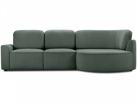 Диван угловой Шера Velvet Olive фото
