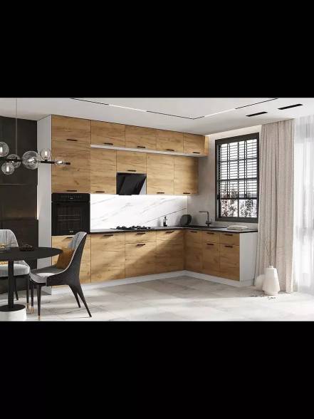 Кухня Рио New 3 8 490 Компановка 2 Крафт Кастилло фото