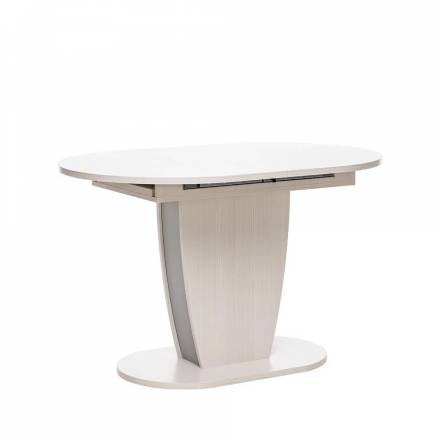 Стол раздвижной Leset Меган Бодега белый/Серый фото