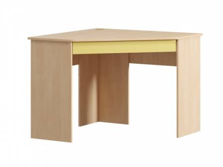 Стол Пенни 4 Plywood Mustard фото