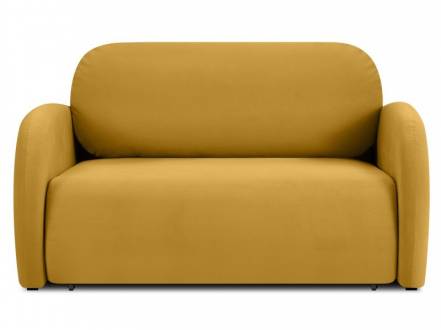 Диван Лави Velvet Yellow фото