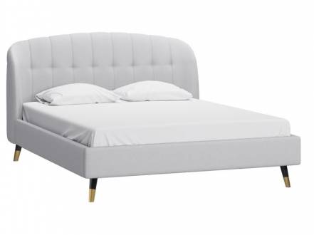 Кровать Льери 140 Bucle Silver фото