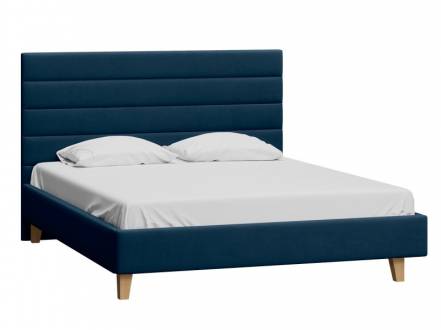 Кровать Лосон-Legs 180 Velvet Blue фото