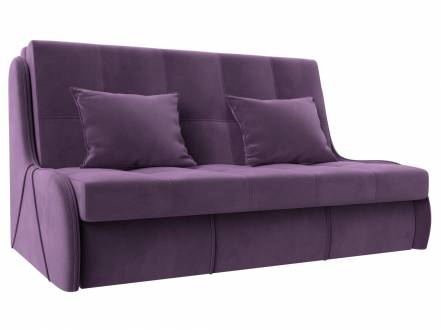 Диван прямой Риттэр (140) Микровельвет Сиреневый photo Диван прямой Риттэр (140) Микровельвет Сиреневый фото