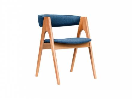 Стул Вилсон 1 Textile Navy photo Стул Вилсон 1 Textile Navy фото