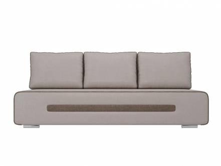 Диван прямой Приам   Рогожка Бежевый фото