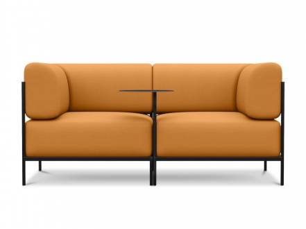 Модульный диван Нолан-B Textile Orange фото