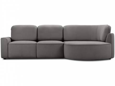 Диван угловой Шера Velvet Grey фото