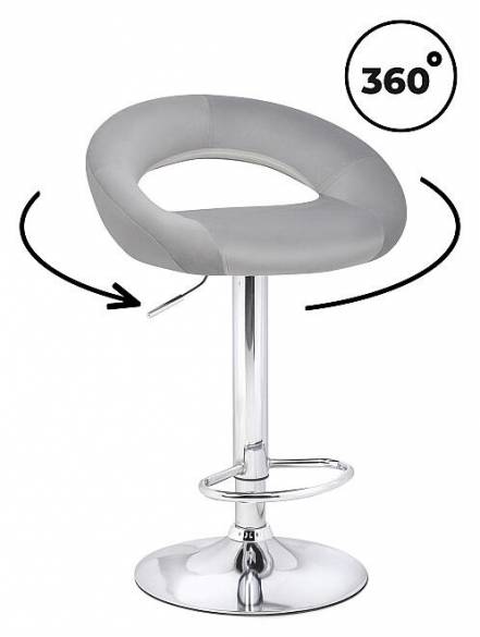 Барный стул Oazis серый фото