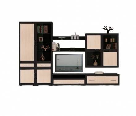 Стенка Розалия 2 Шxгxв 3000 400 2180 Мегамебель фото