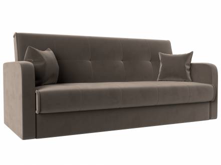 Диван книжка Надежда Микровельвет Сиреневый фото