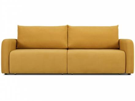 Диван Картос Velvet Yellow фото