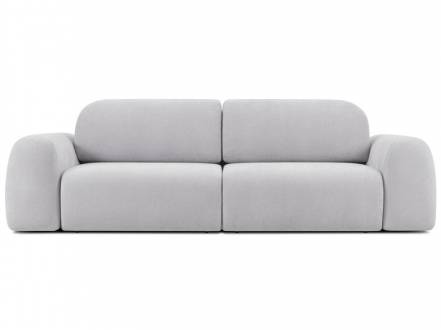 Диван Лилт Bucle Silver photo Диван Лилт Bucle Silver фото