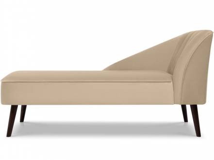 Кушетка Мона Velvet Beige фото