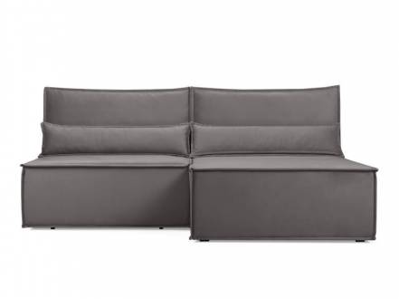 Диван угловой Стаус Velvet Grey фото