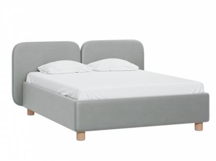 Кровать Вента 140 Barhat Silver фото