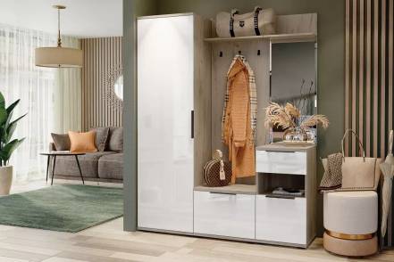 Прихожая Альянс 1 Крафт 1624 2042 433 фото