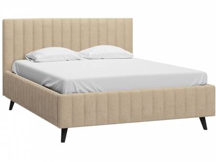 Кровать Маркфул 180 Velvet Sand photo Кровать Маркфул 180 Velvet Sand фото