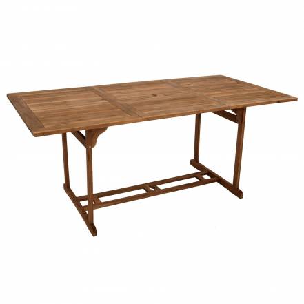 Стол Degamo Corfu коричневый 180х90х75 см photo Стол Degamo Corfu коричневый 180х90х75 см фото