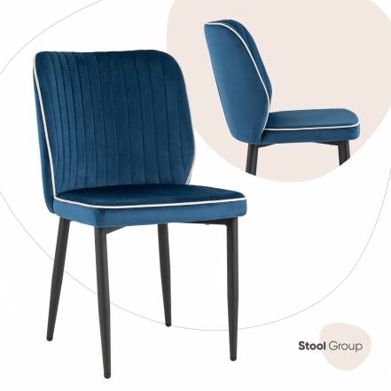 Стул Stool Group Лоренс Лоренс Mc72 Velvet Hlr 64 Hlr 13 Edge Du фото