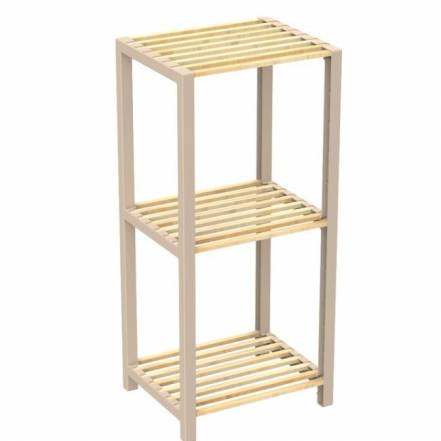 Стеллаж для хранения Fixwood Fix-2003 бежевый 35х29х78 см фото