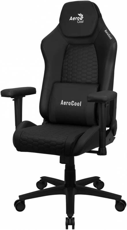 Кресло Aerocool Crown Leatherette All Black фото