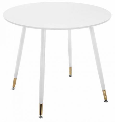 Стол деревянный Bianka белый фото